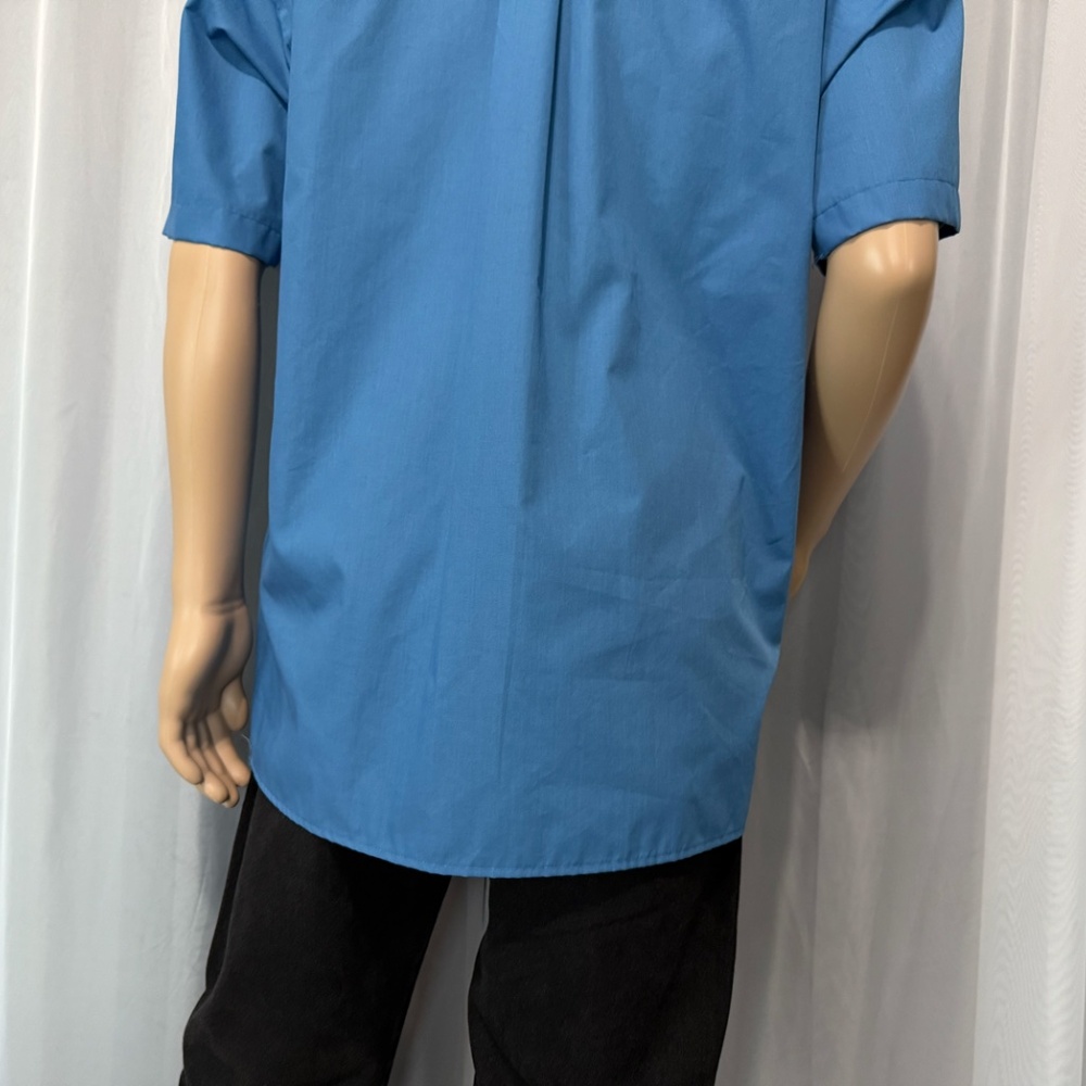 AMERICAN WEEKEND Men’s Short Sleeve Button Down Shirt (Size L) - Picture 10 of 13